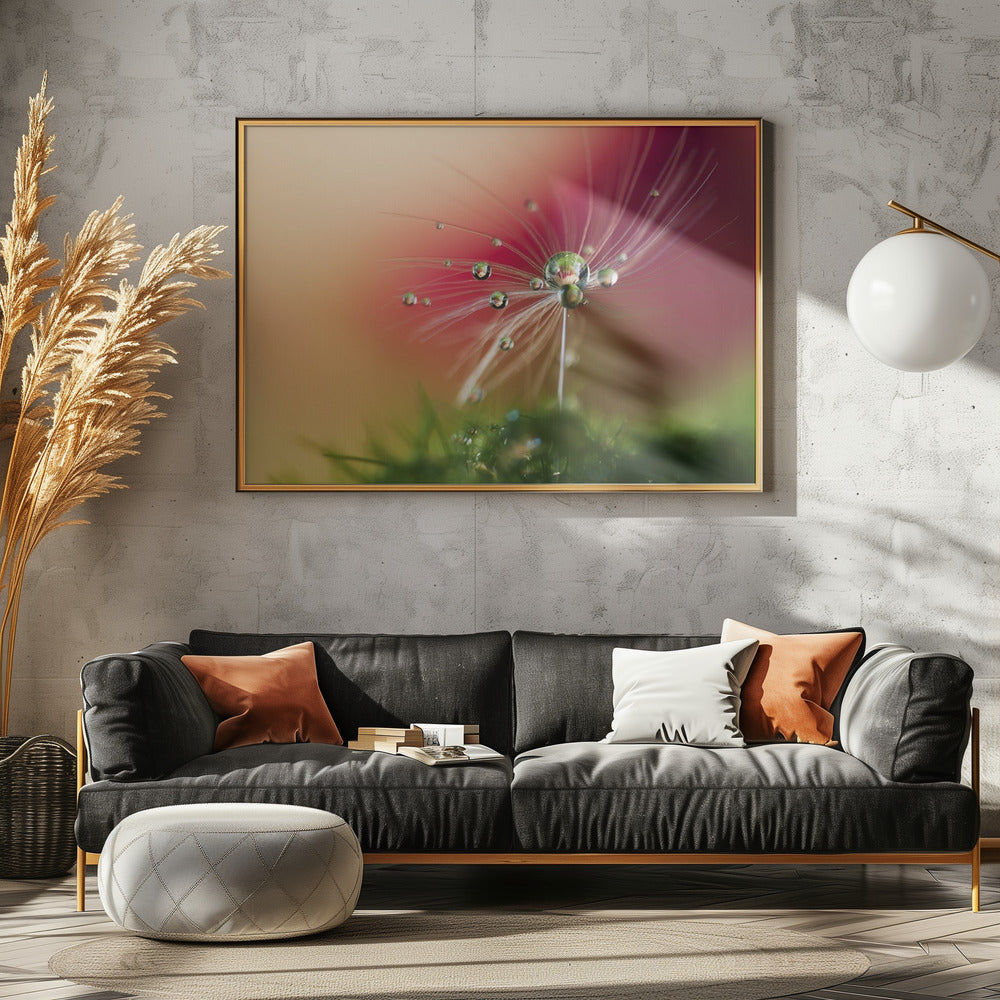 Rode Ochtend | Canvas