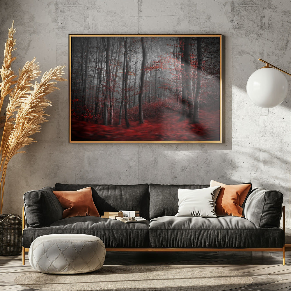 Bloedige Rivier | Canvas