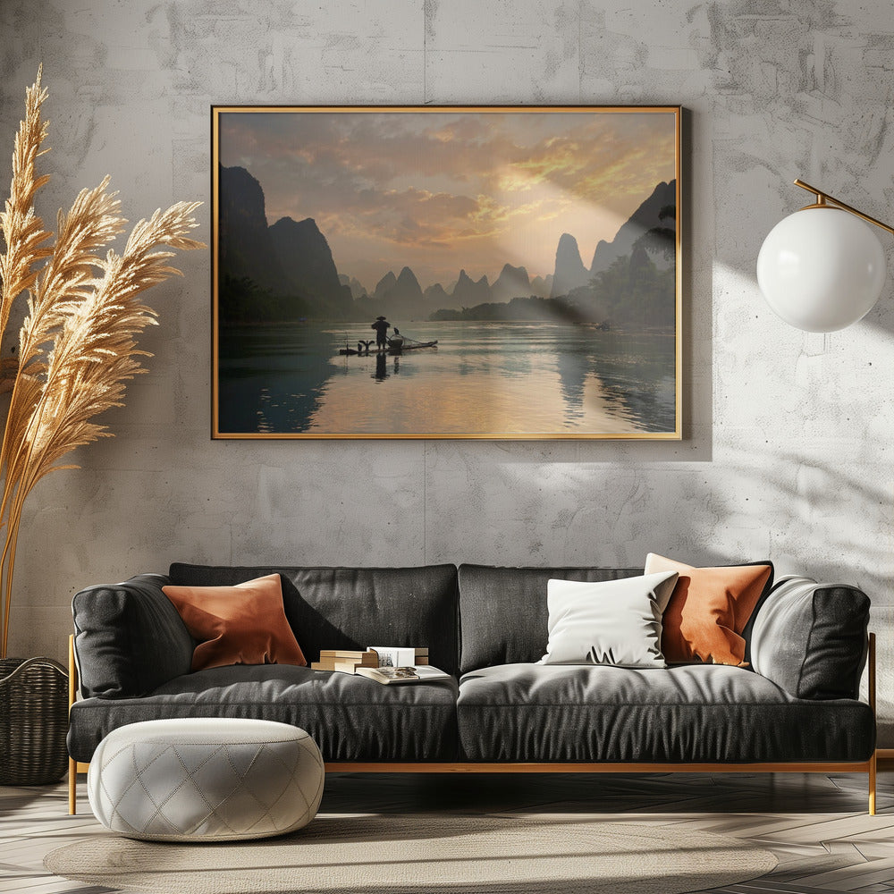 Gouden Li-rivier | Poster
