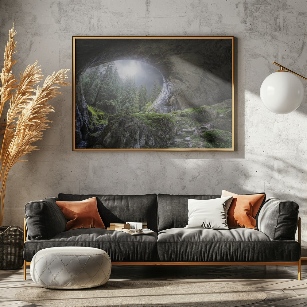 Kijkje in de hemel | Canvas