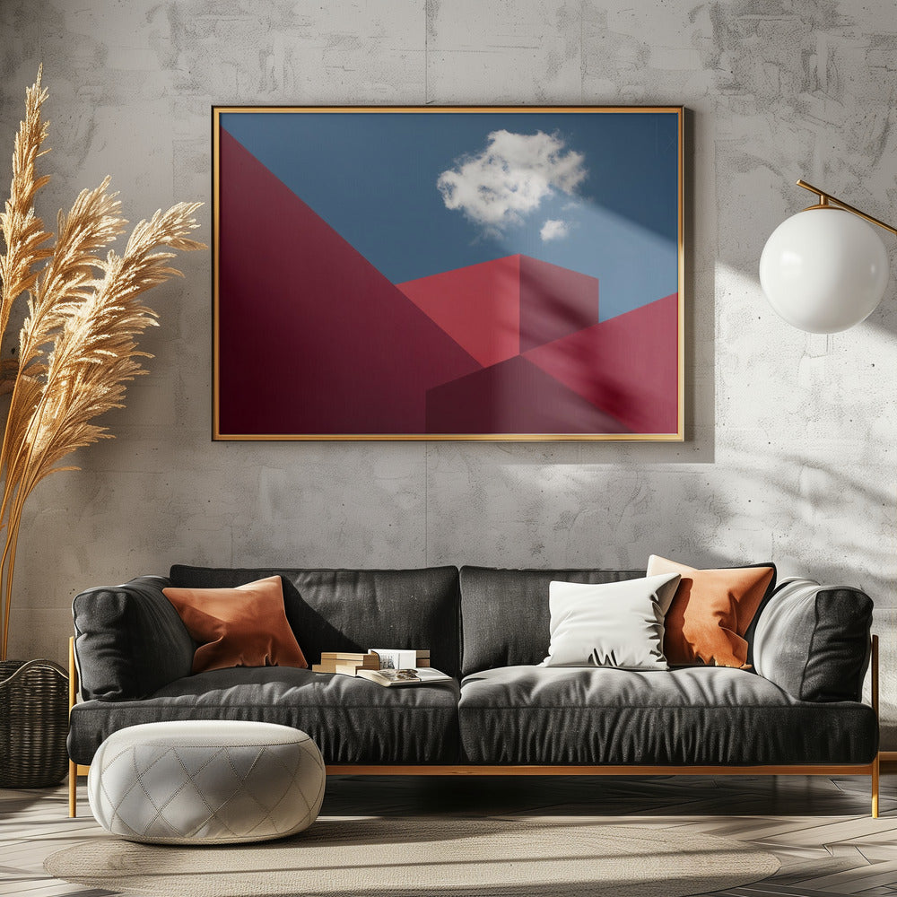 Red Shapes | Poster