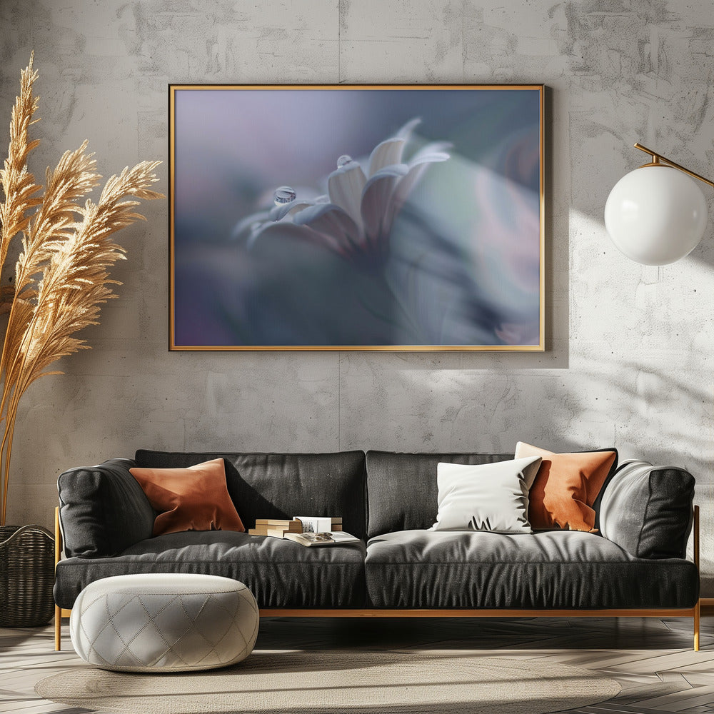 Achter gesloten ogen... | Canvas