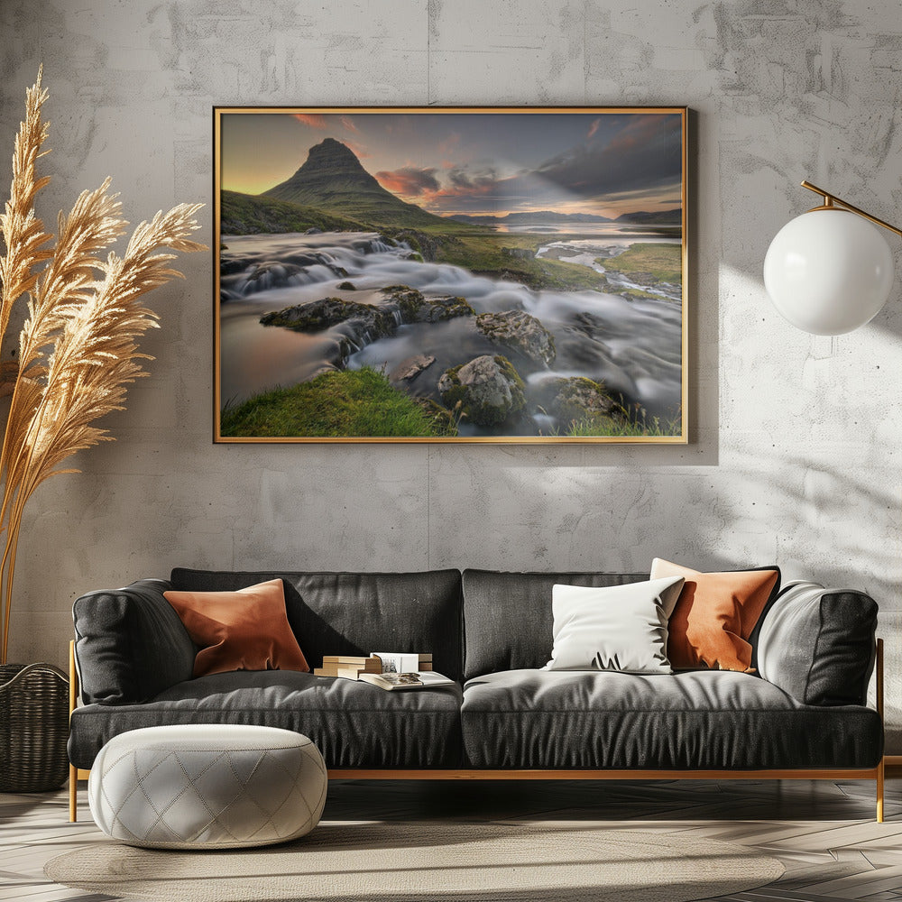 vroeg in de ochtend | Canvas
