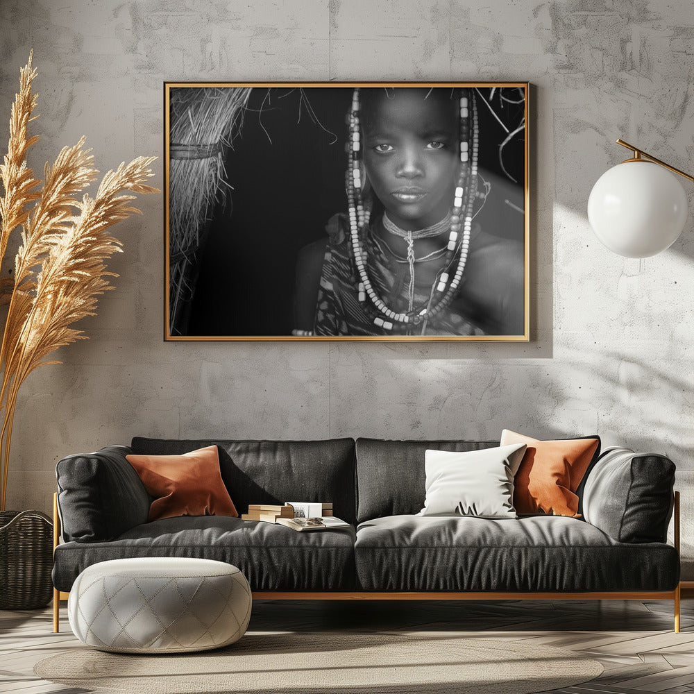 Mursi-meisje | Canvas