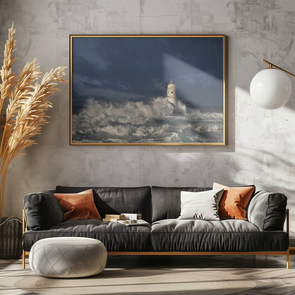 Faro di Mangiabarche (Calasetta-Sardegna) | Canvas