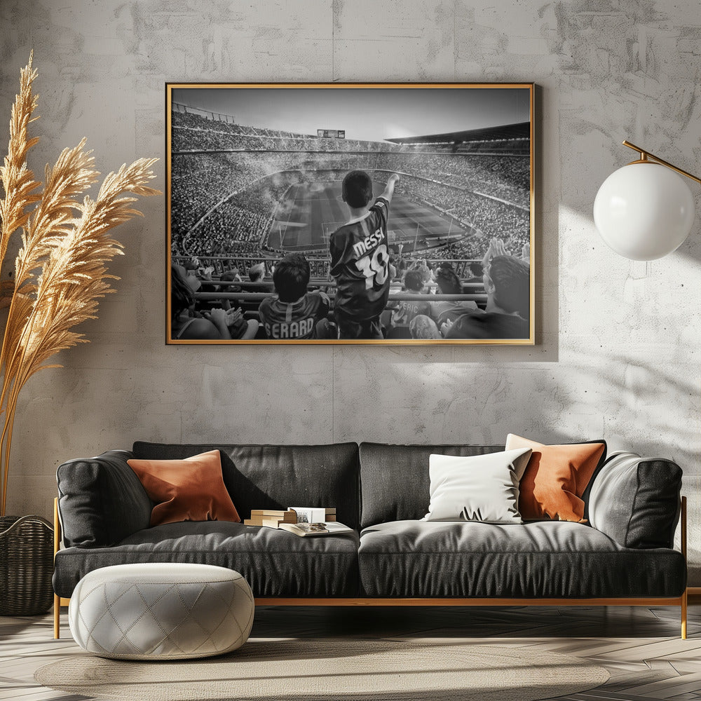 Kathedraal van het voetbal | Canvas