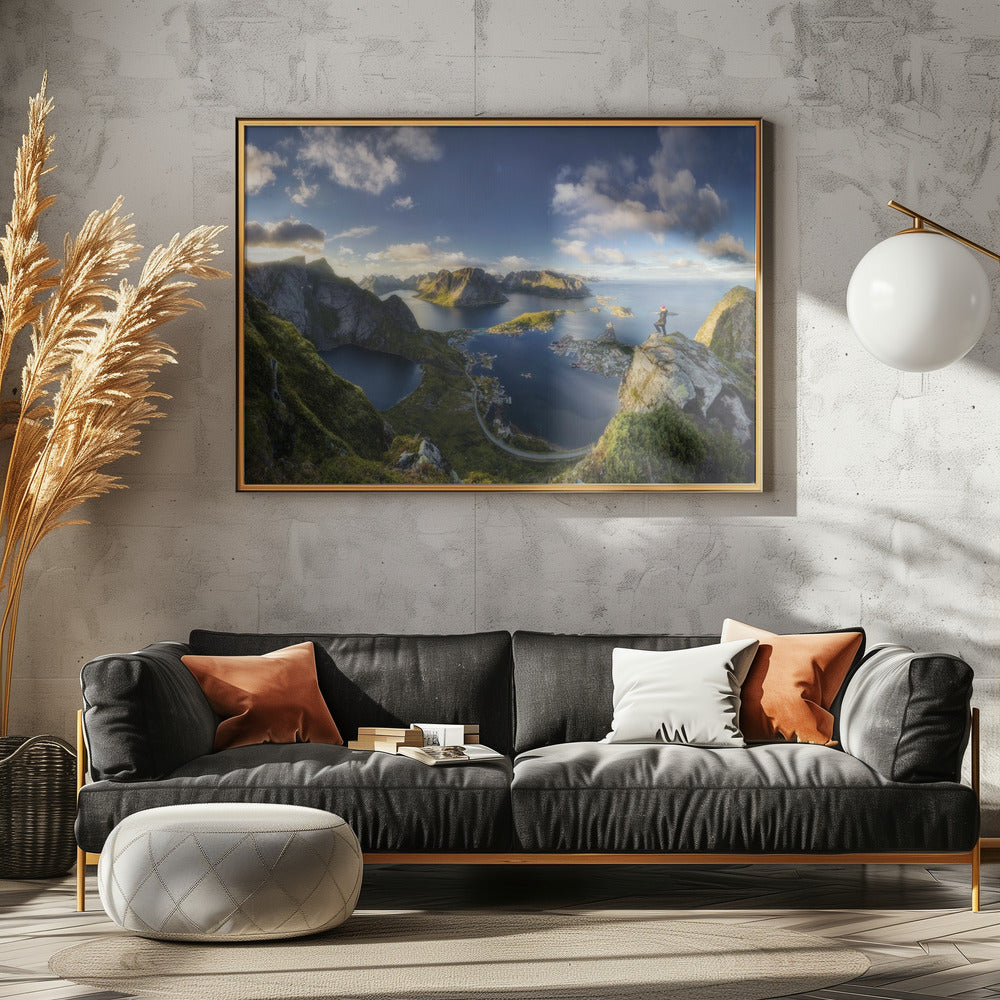 Uitzicht op Reinebringen | Poster