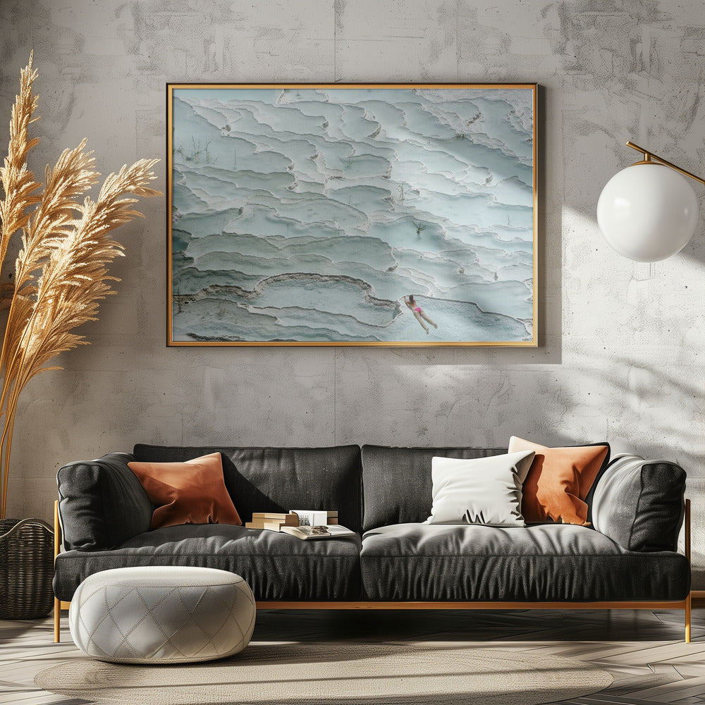 Turquoise Paradijs | Canvas