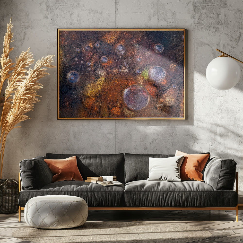 Winter over herfst | Canvas