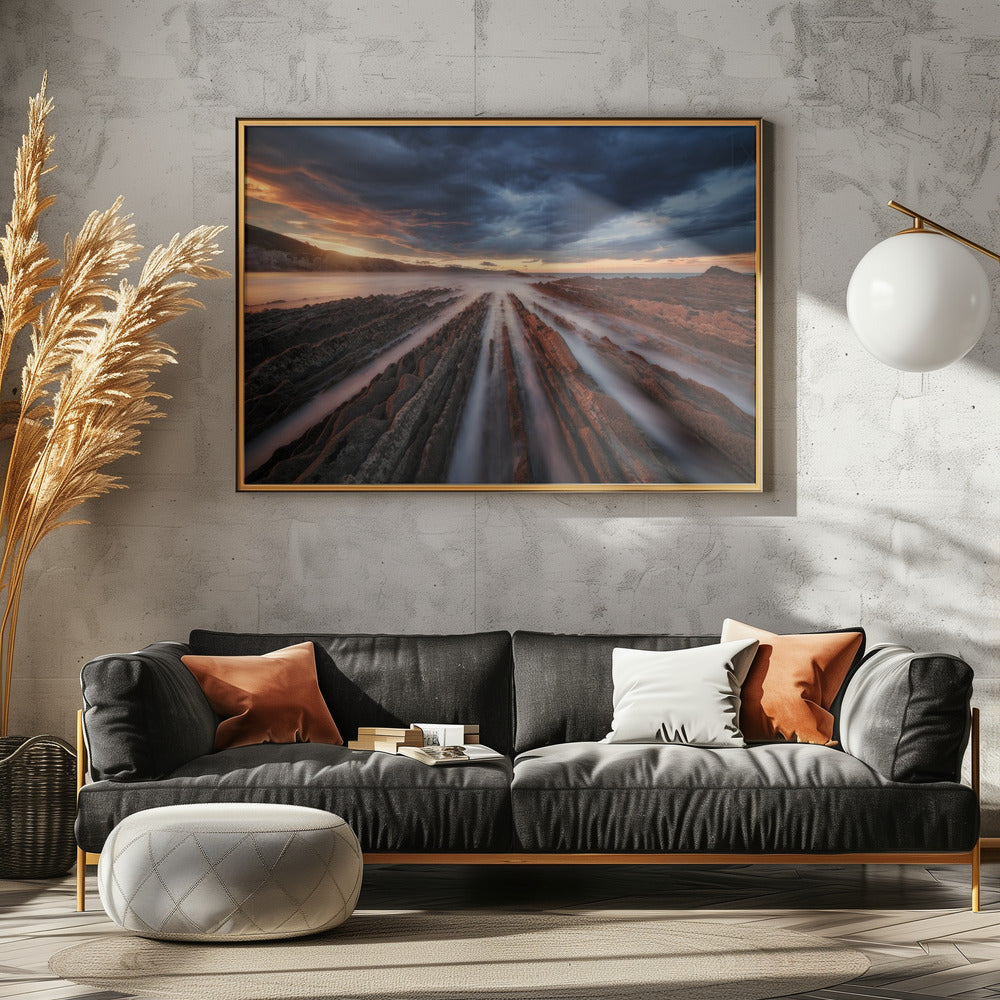 Zumaia Flysch 6 | Poster