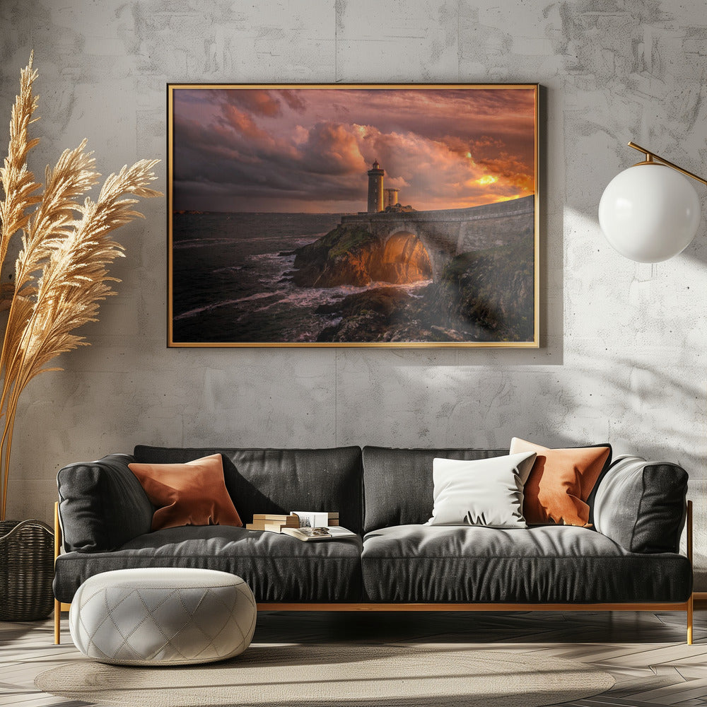 De zon gaat onder | Poster