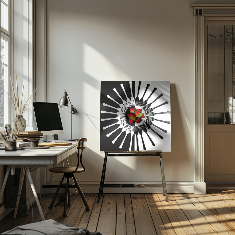 Aardbeienontwerpen | Canvas