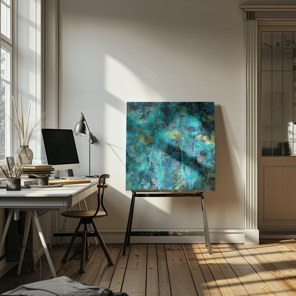 Painterly flowers | Canvas
