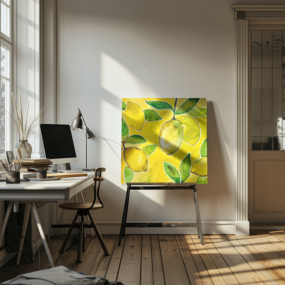Gele citroenen | Canvas