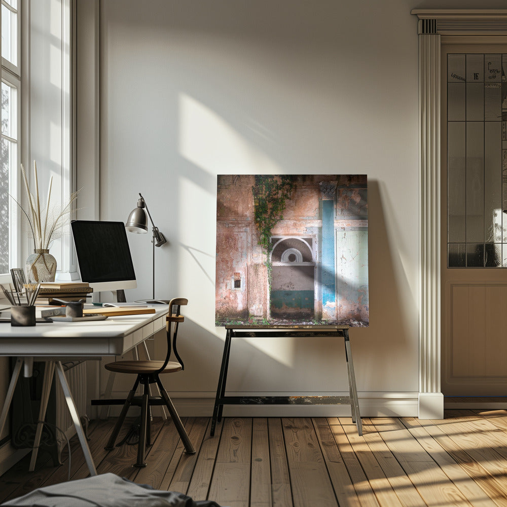 Overwoekerde ingang | Canvas
