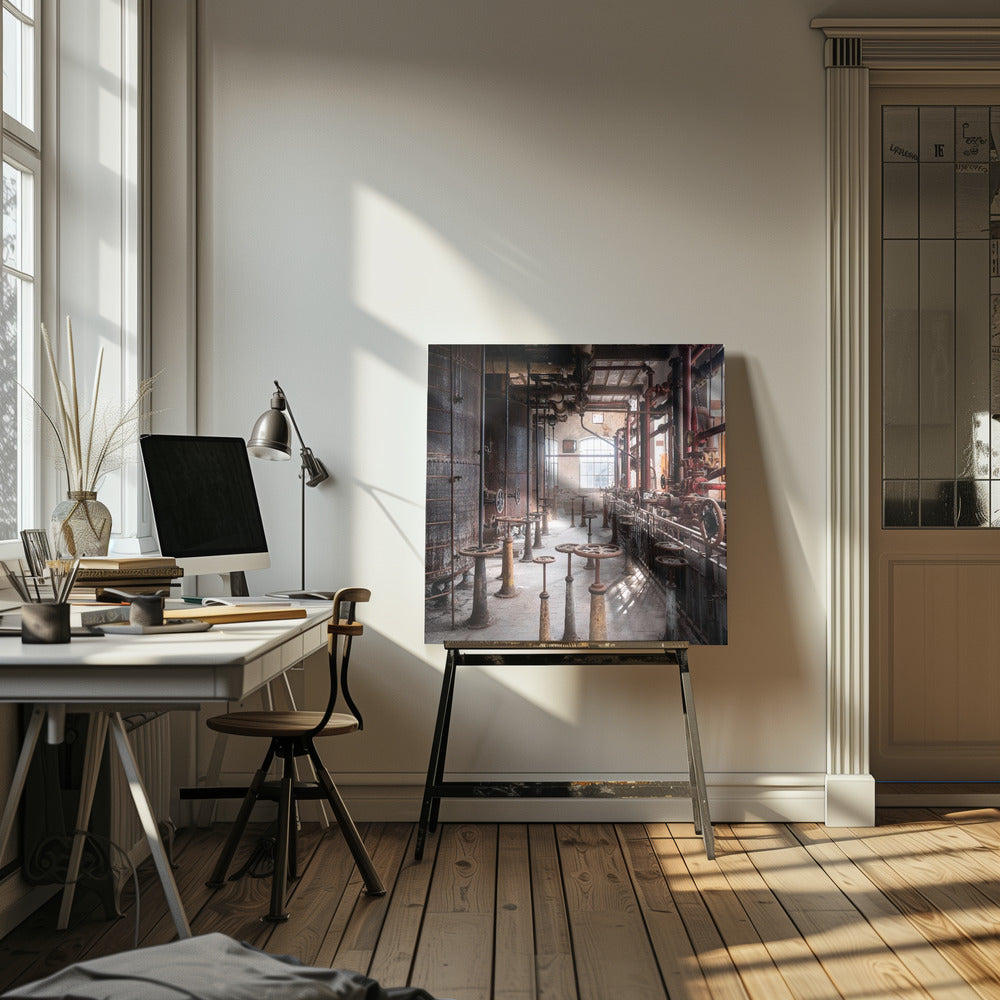 Industrie in verval | Canvas