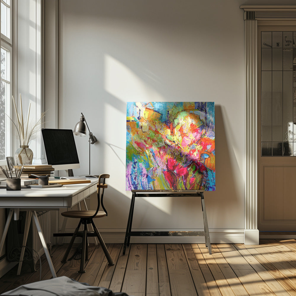 Schitterende Bloeiende Scape | Canvas