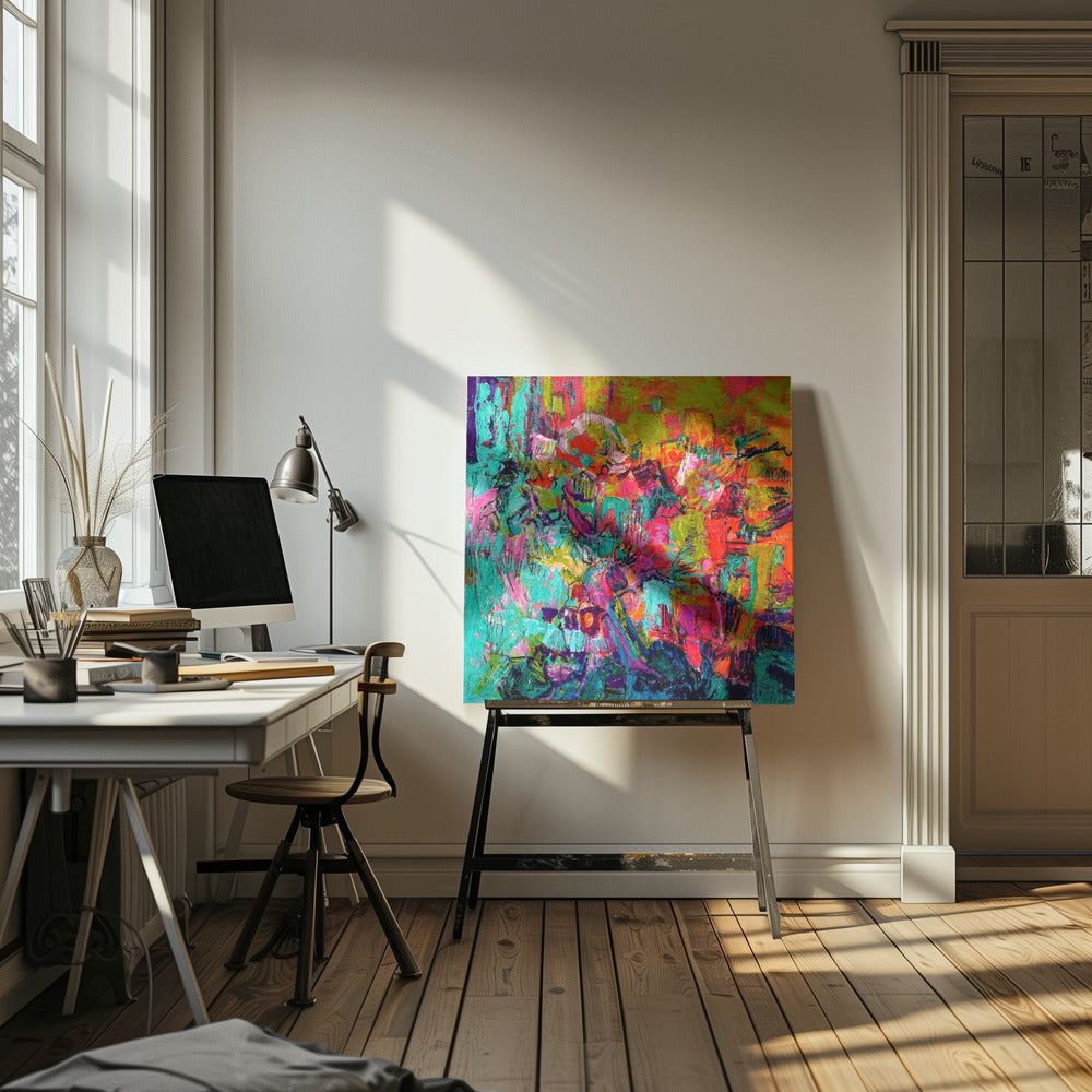 Ethereal Blossom Glow | Canvas