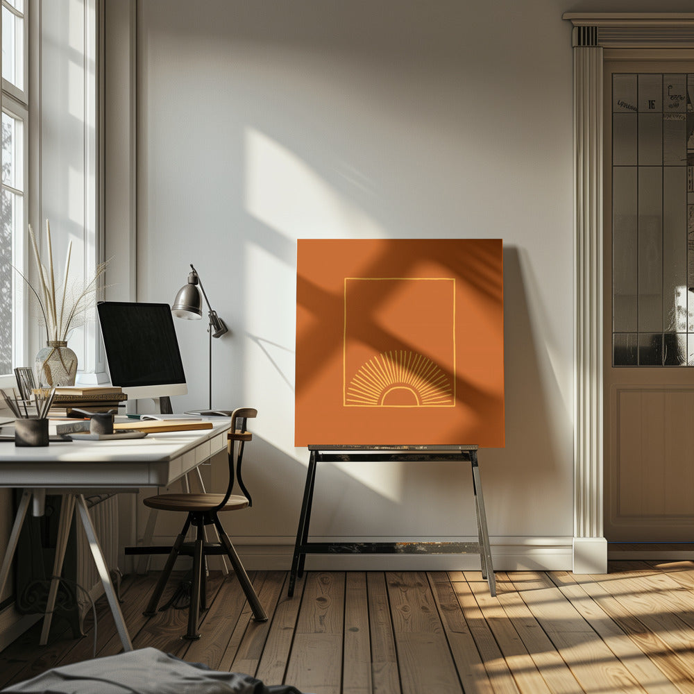 Karamel Minimal Sun | Canvas