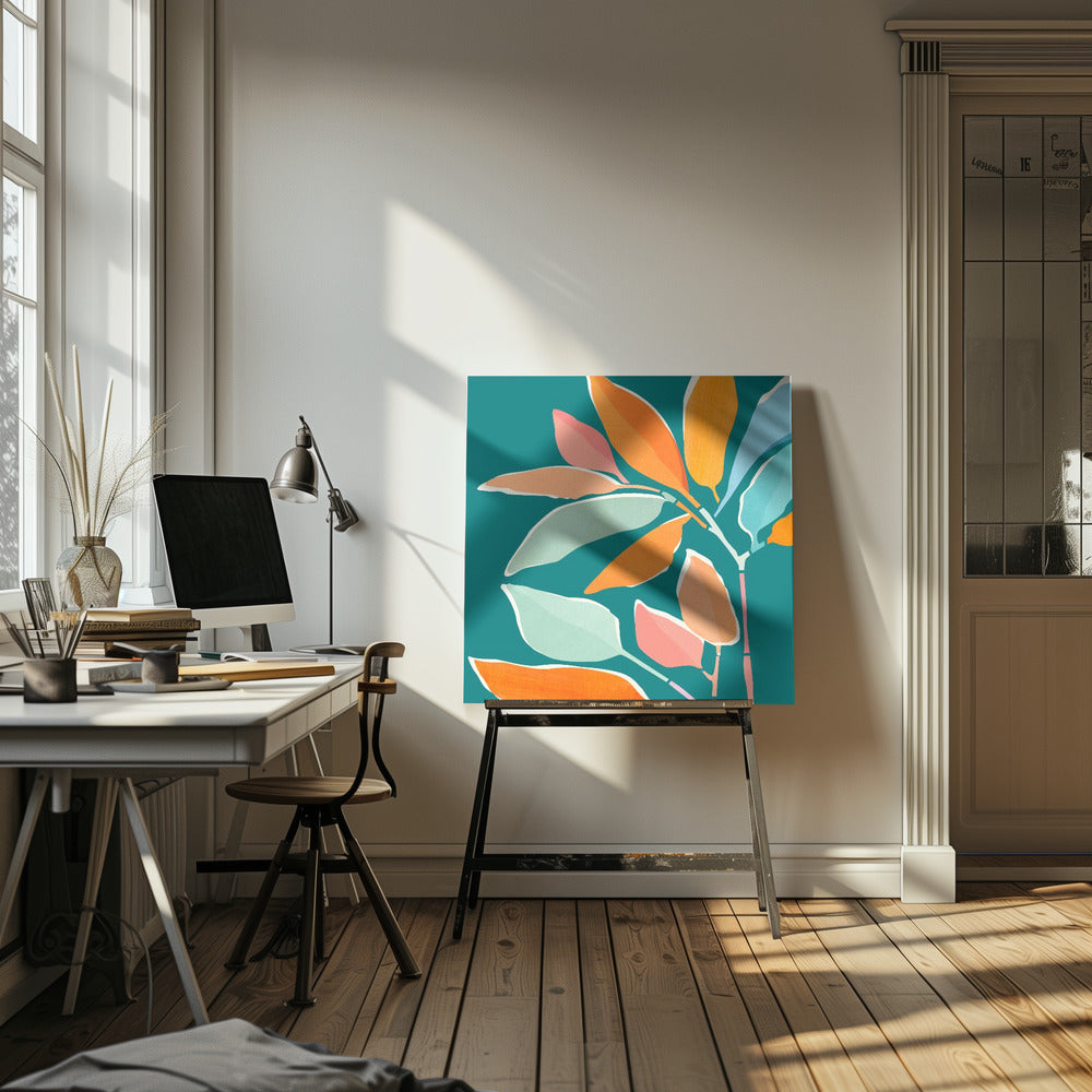 Magisch Regenboogbos | Canvas