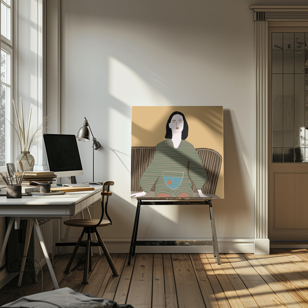 Fish lady | Canvas