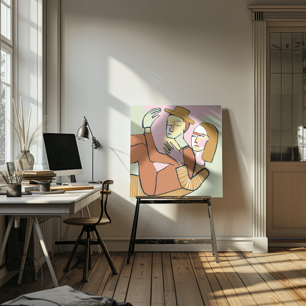 The couple | Canvas