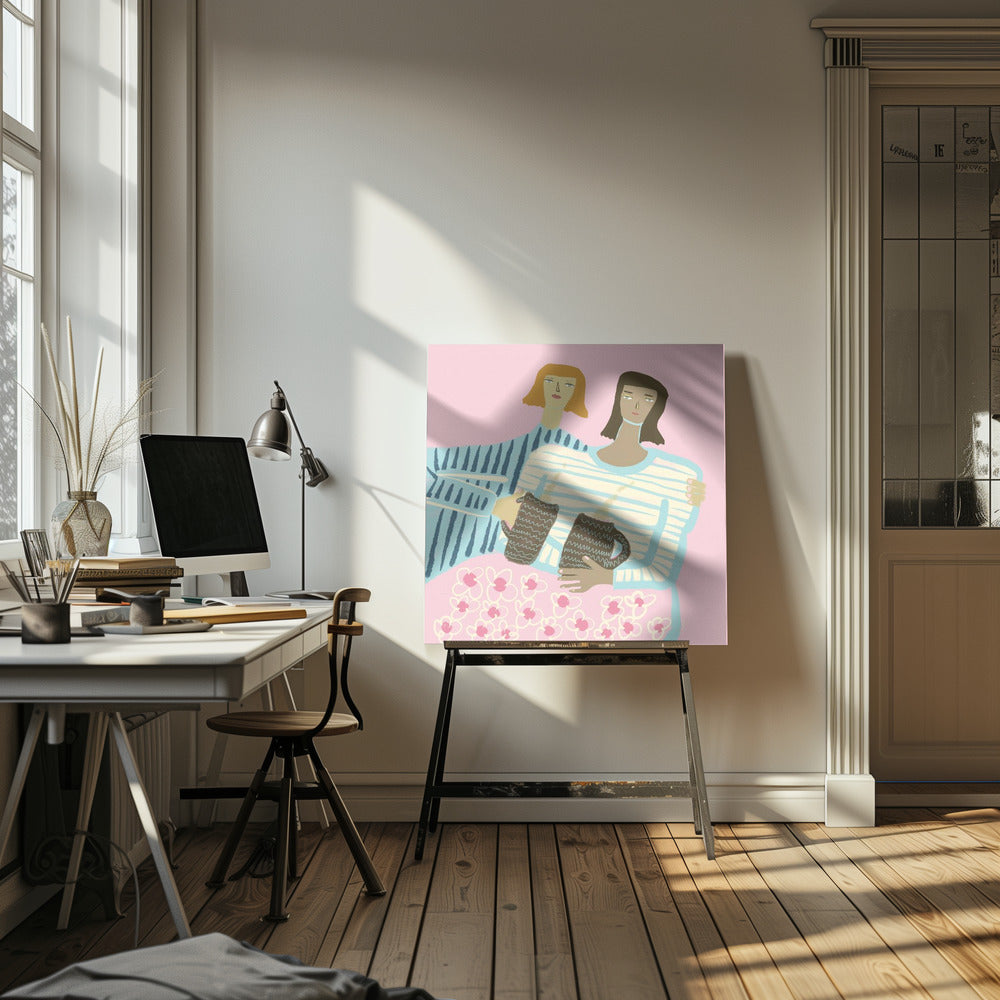 Koffieclub | Canvas