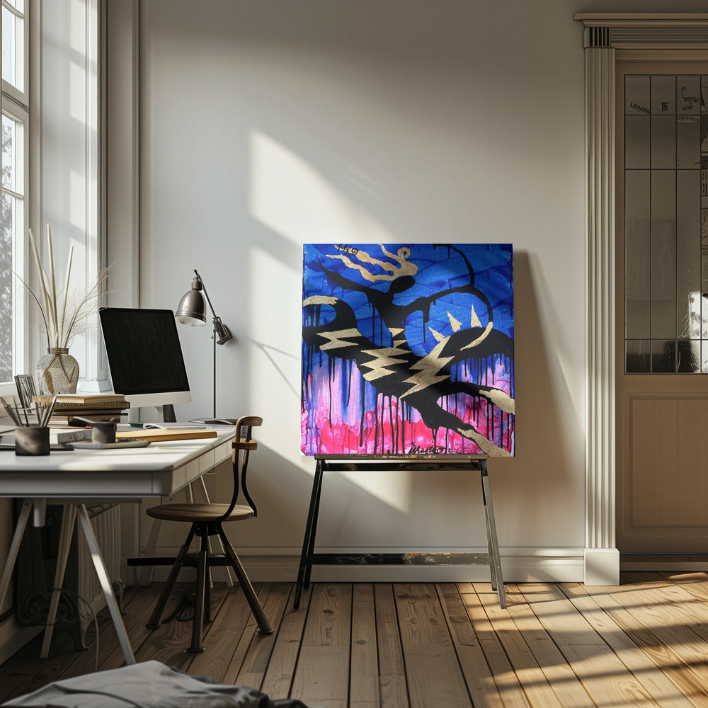 Boogschieten te paard | Canvas