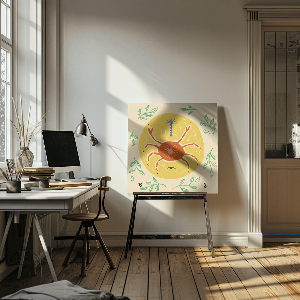 Hemelse krabbendans | Canvas