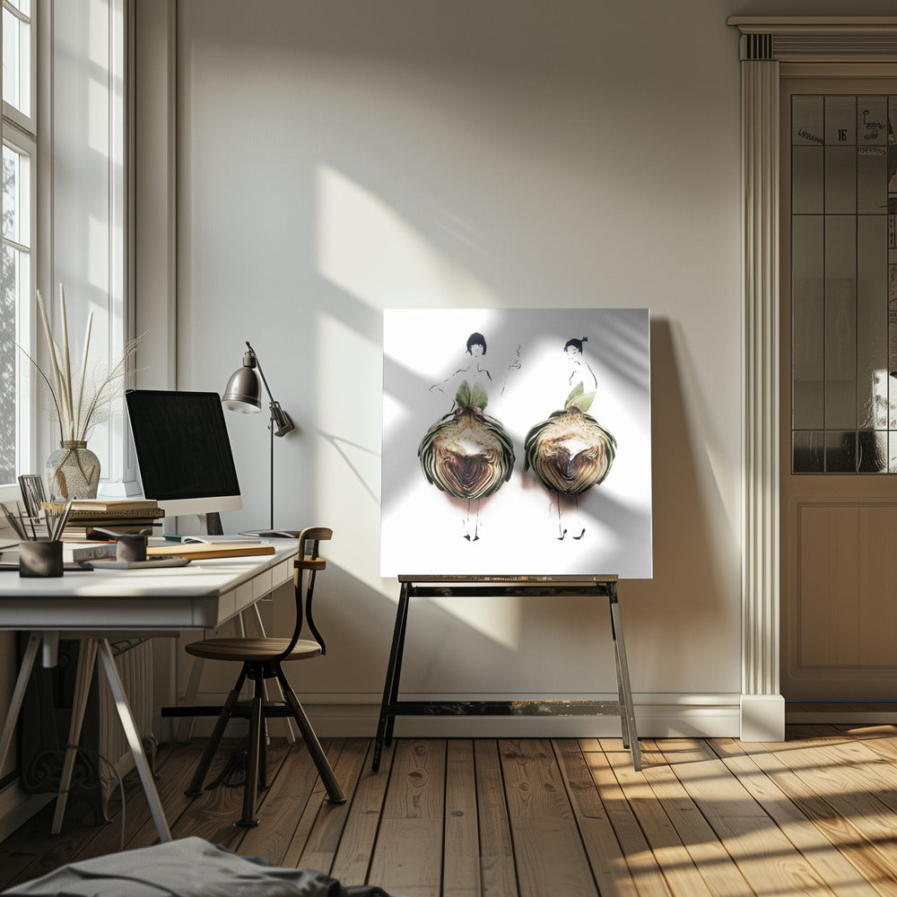Artisjok Duo | Canvas