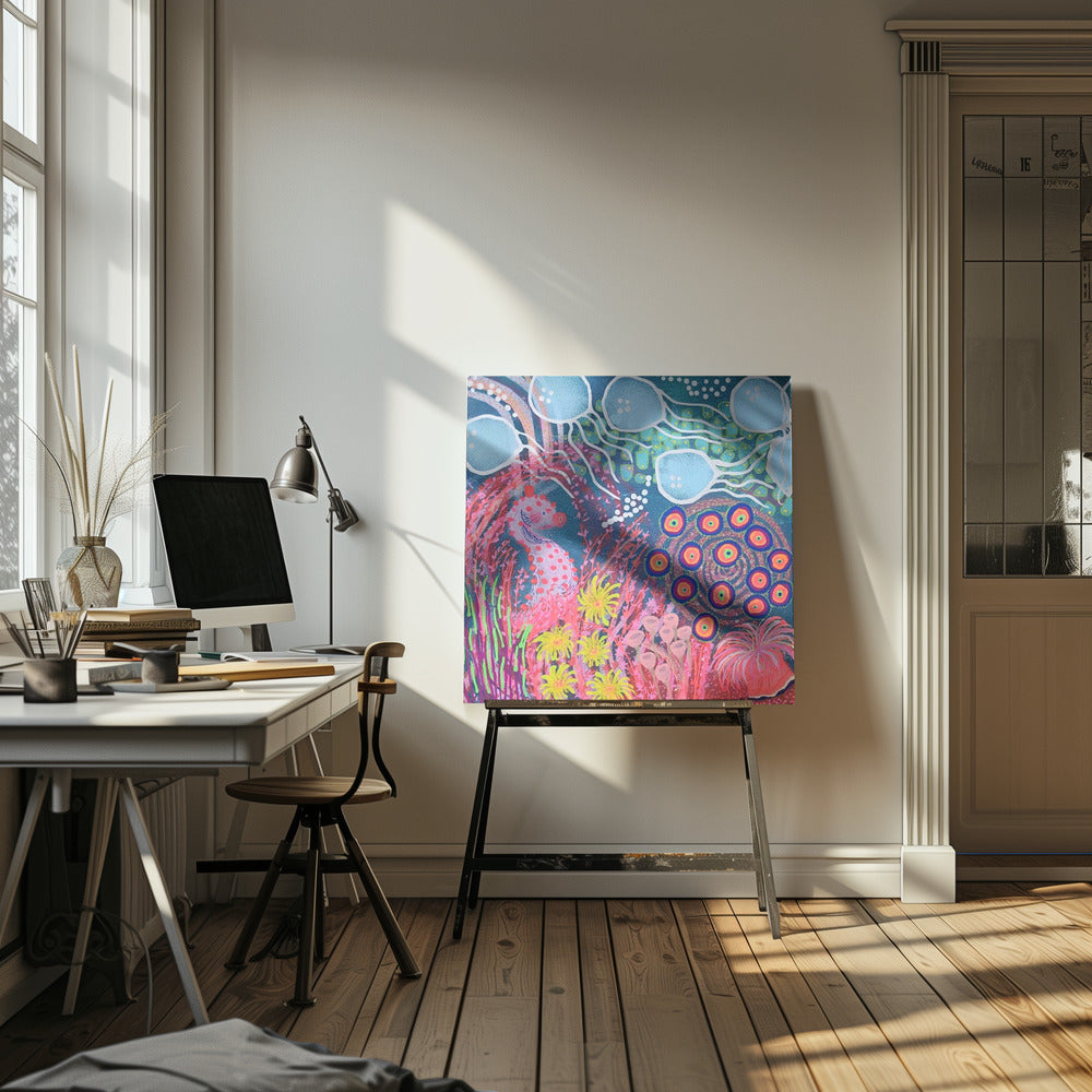 Zeepaardje in het regenwoud van de zee | Canvas