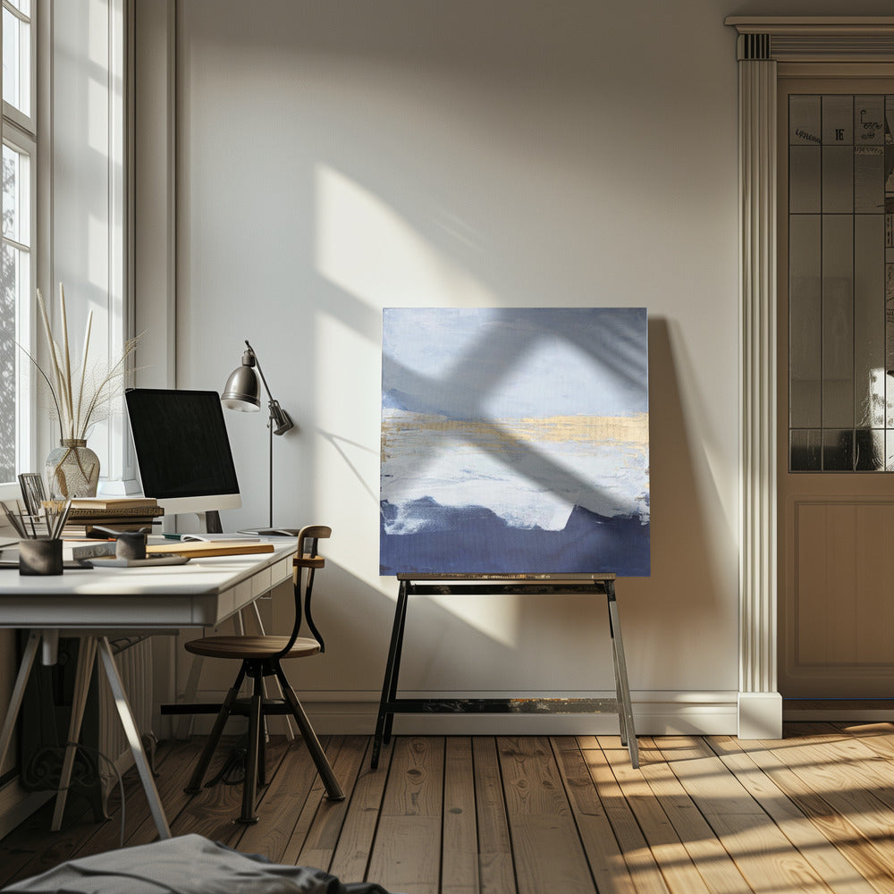 Vreedzame Gouden Horizon | Canvas