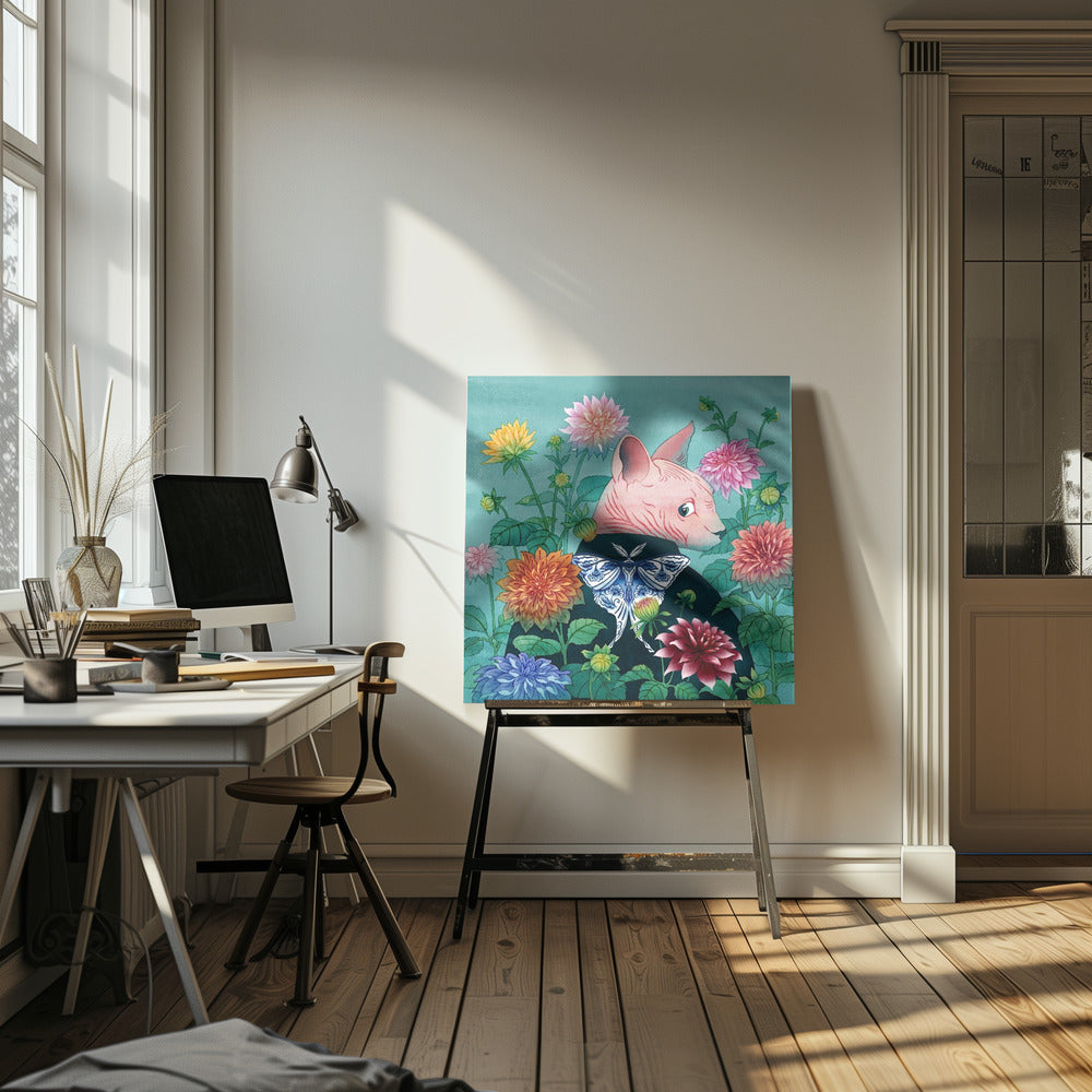 Bloeiend | Canvas