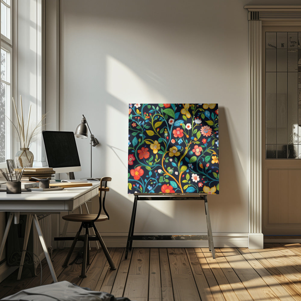 Bloeiende bloesems | Canvas