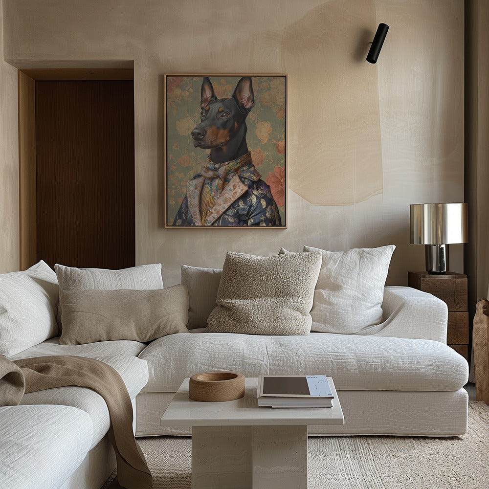 The Distinguished Doberman | Poster