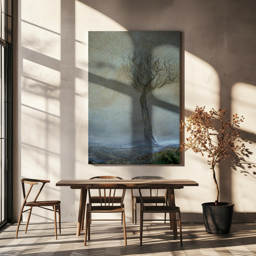 Eenzame boom | Canvas