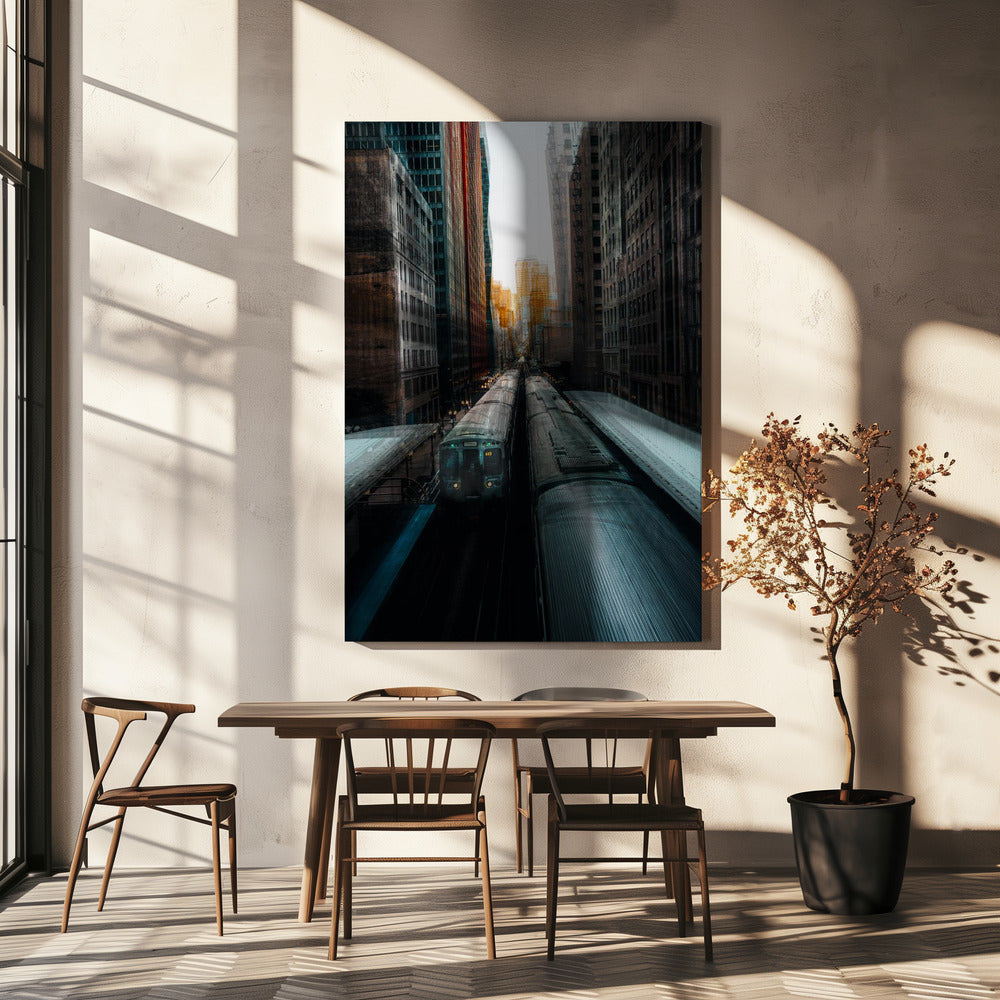 Station van Chicago | Canvas