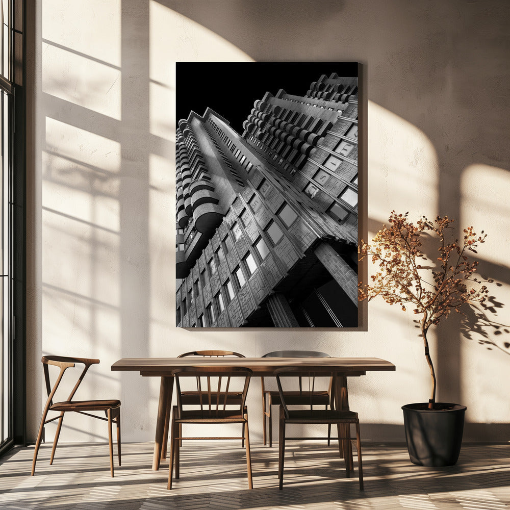 Plaza Gebouw | Canvas