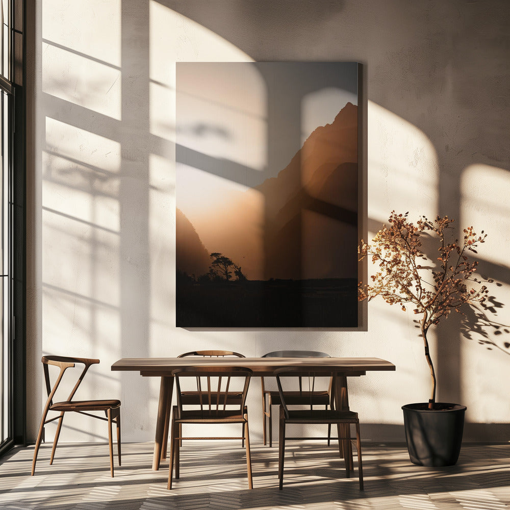 Woede, woede tegen het sterven van het licht. | Canvas