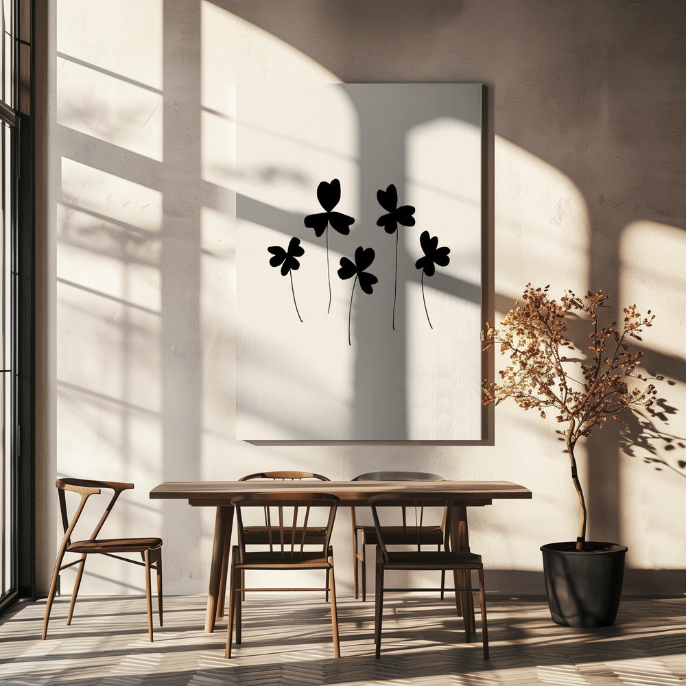 Zwarte zuring | Canvas