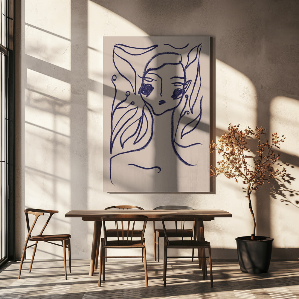 Gaia Blauw | Canvas