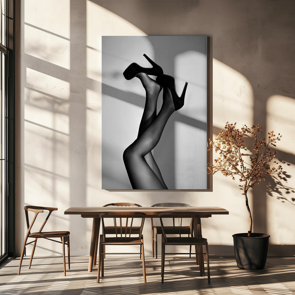 Fluwelen pumps | Canvas
