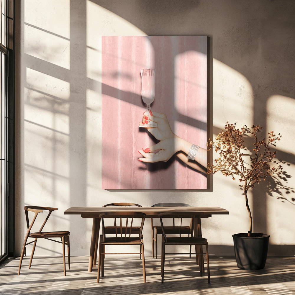 Op naar roze 01 | Canvas