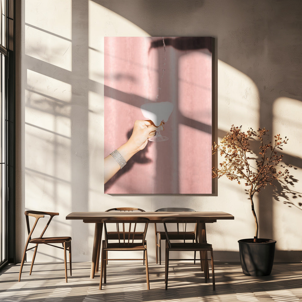 Op naar roze 04 | Canvas