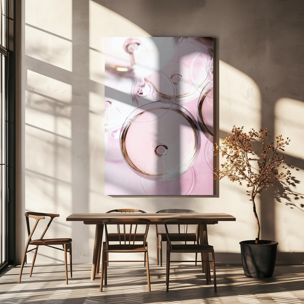 Champagne tower_2 | Canvas