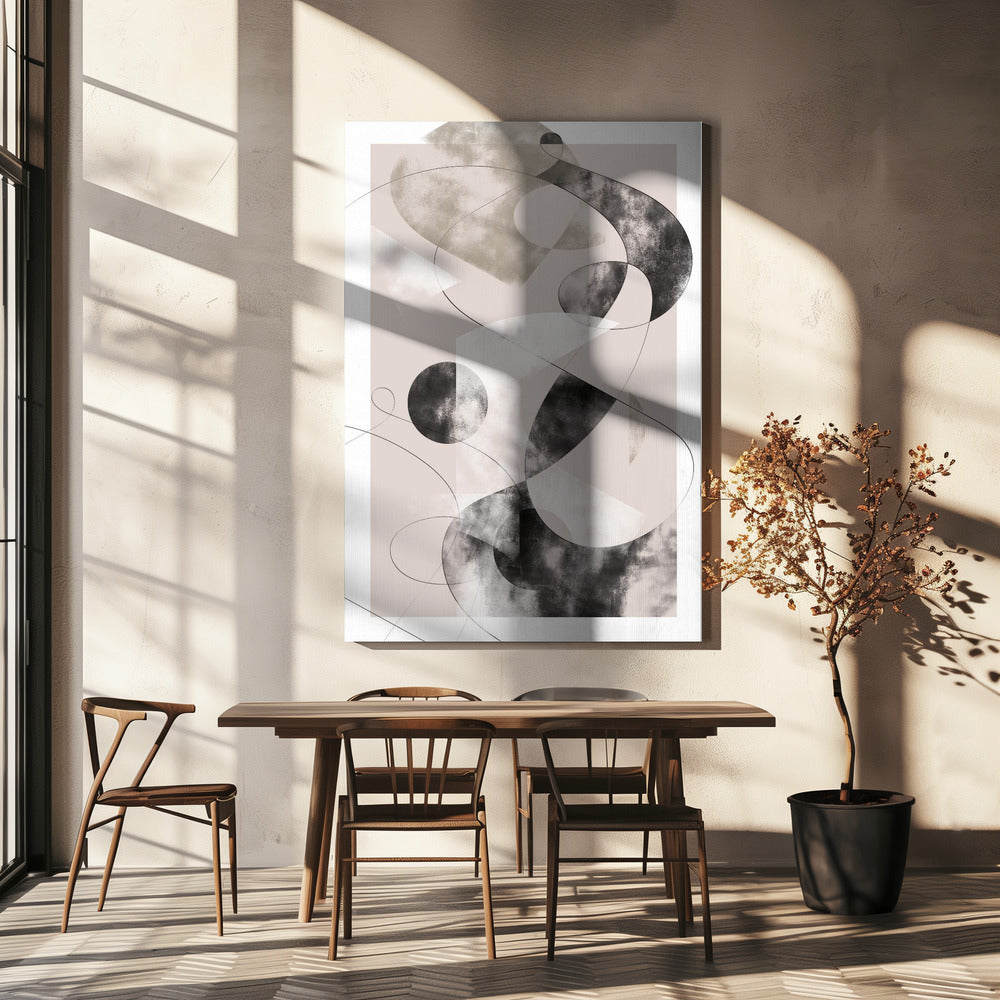 Vormen verbrijzelen | Canvas