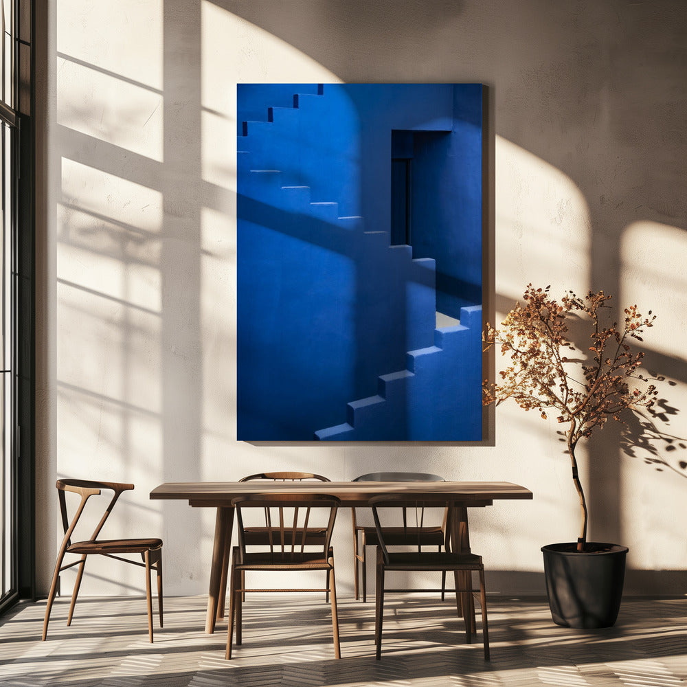 Muurschildering Rood #11 | Canvas