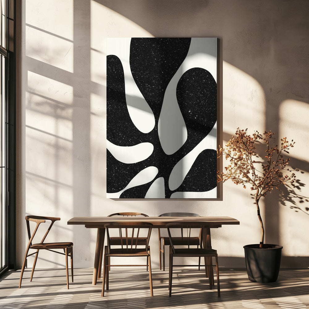 Organisch silhouet | Canvas
