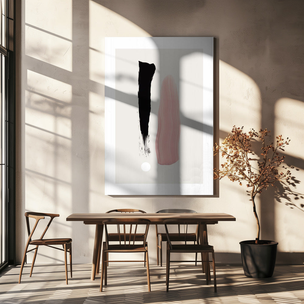 Minimalistische penseelstreken | Canvas