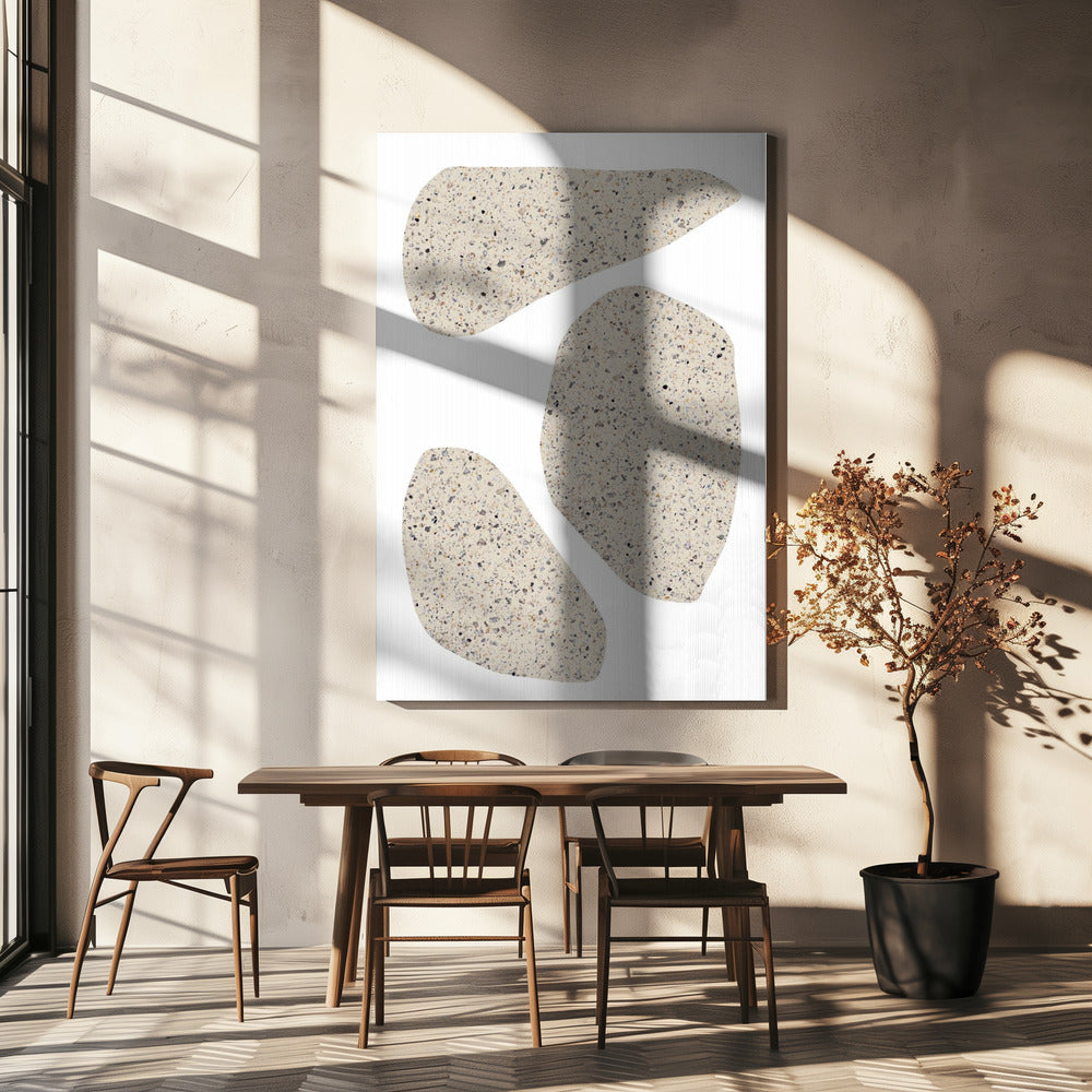 Gespikkelde fragmenten | Canvas